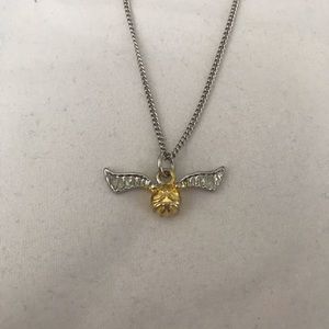 Harry Potter Golden Snitch Necklace